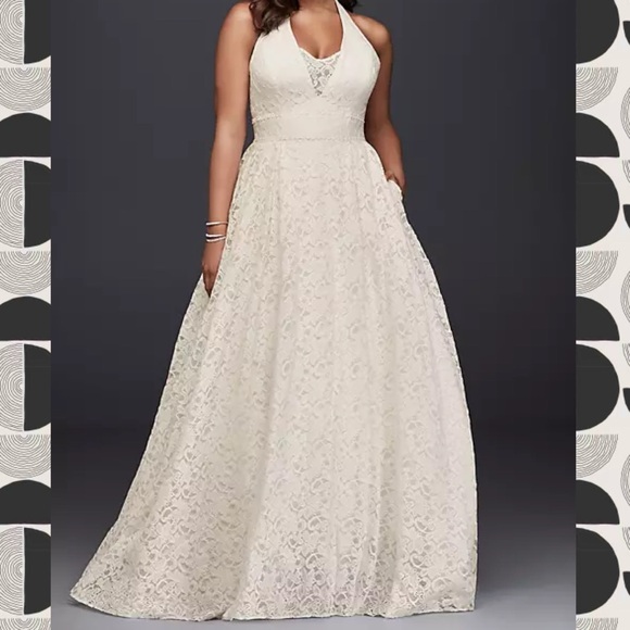 David’s Bridal “Galina” Wedding Dress - Picture 1 of 13